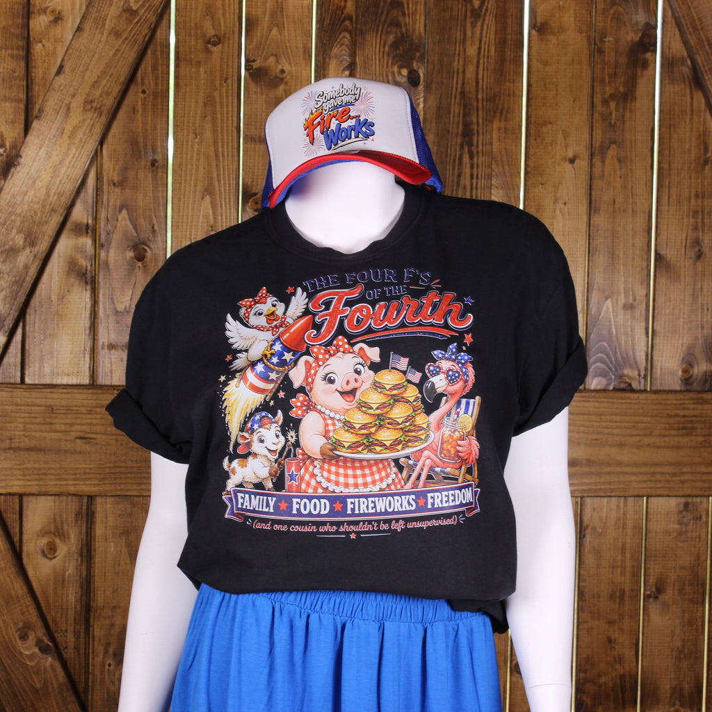 Patriotic Hat and Tee Combo Set