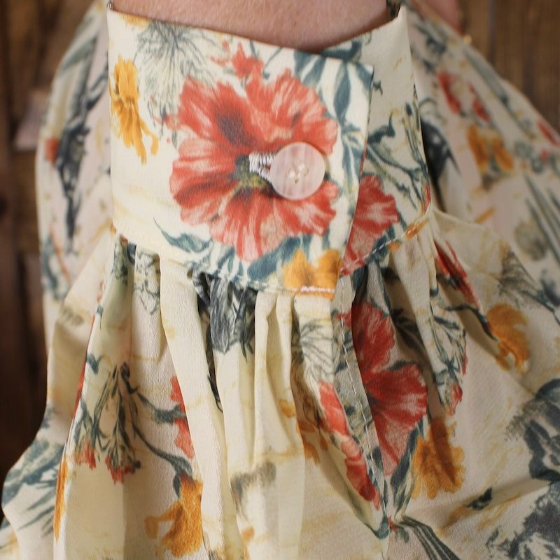 Desert Rodeo Floral Kimono | Western Ruffle Duster Cardigan