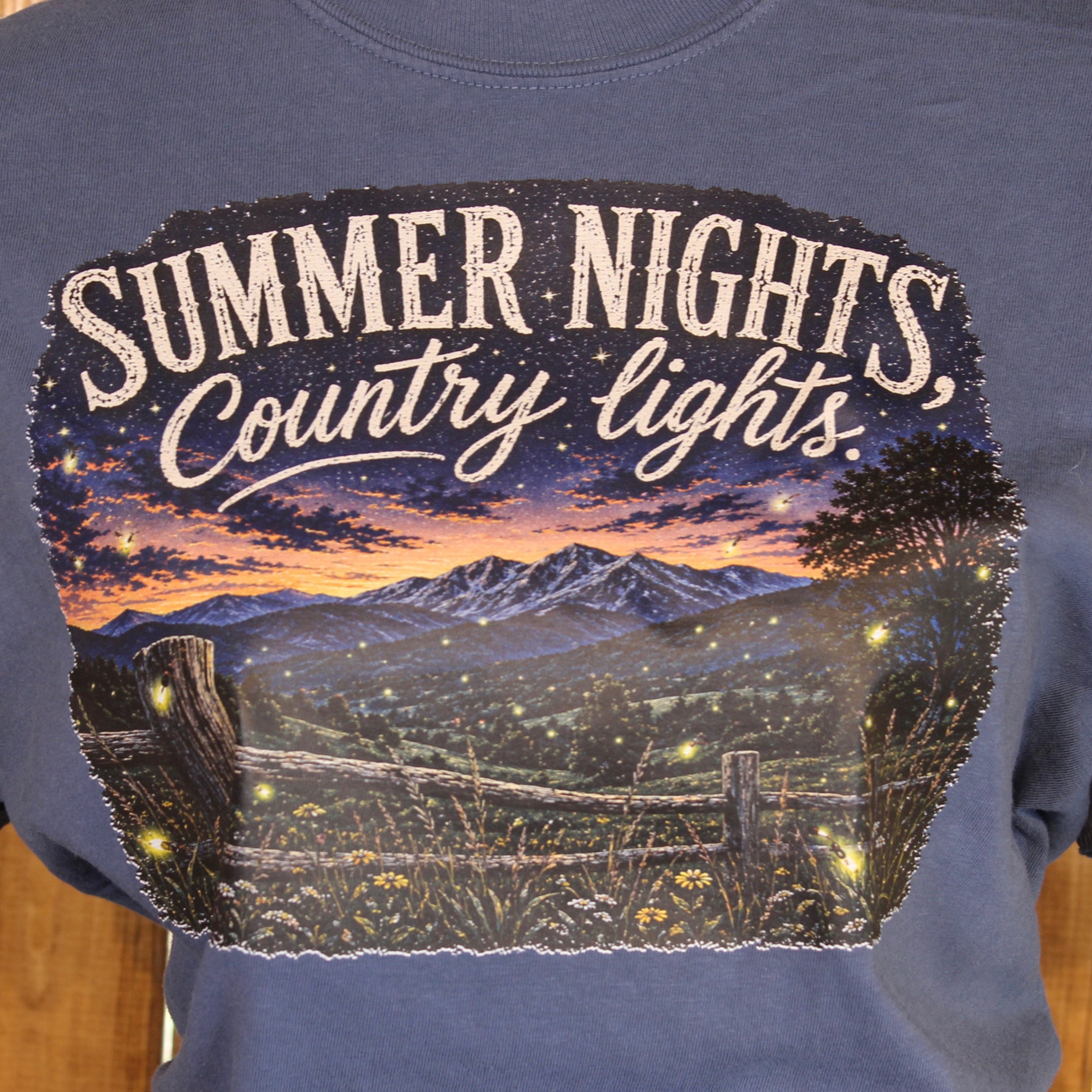 Summer Nights Country Lights Tee