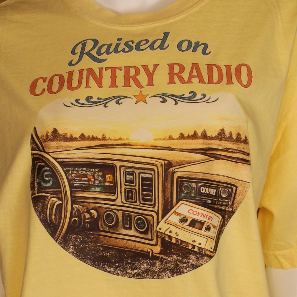 Raised On Country Radio Tee