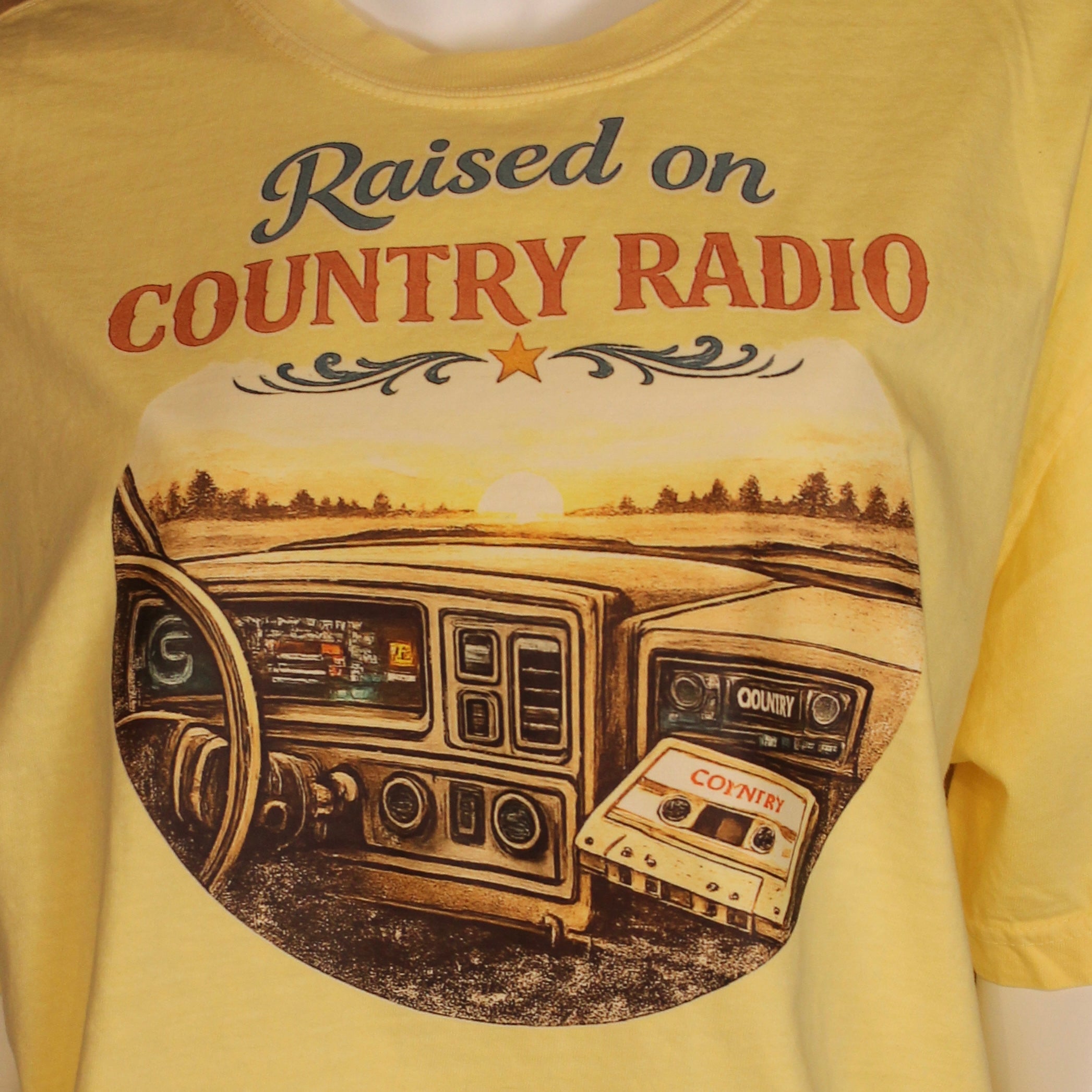 Raised On Country Radio Tee