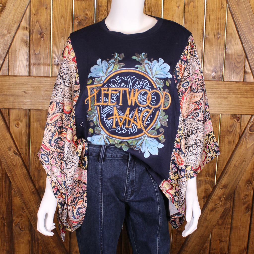 Fleetwood Mac Kantha Sleeve Top