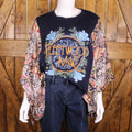 Fleetwood Mac Kantha Sleeve Top