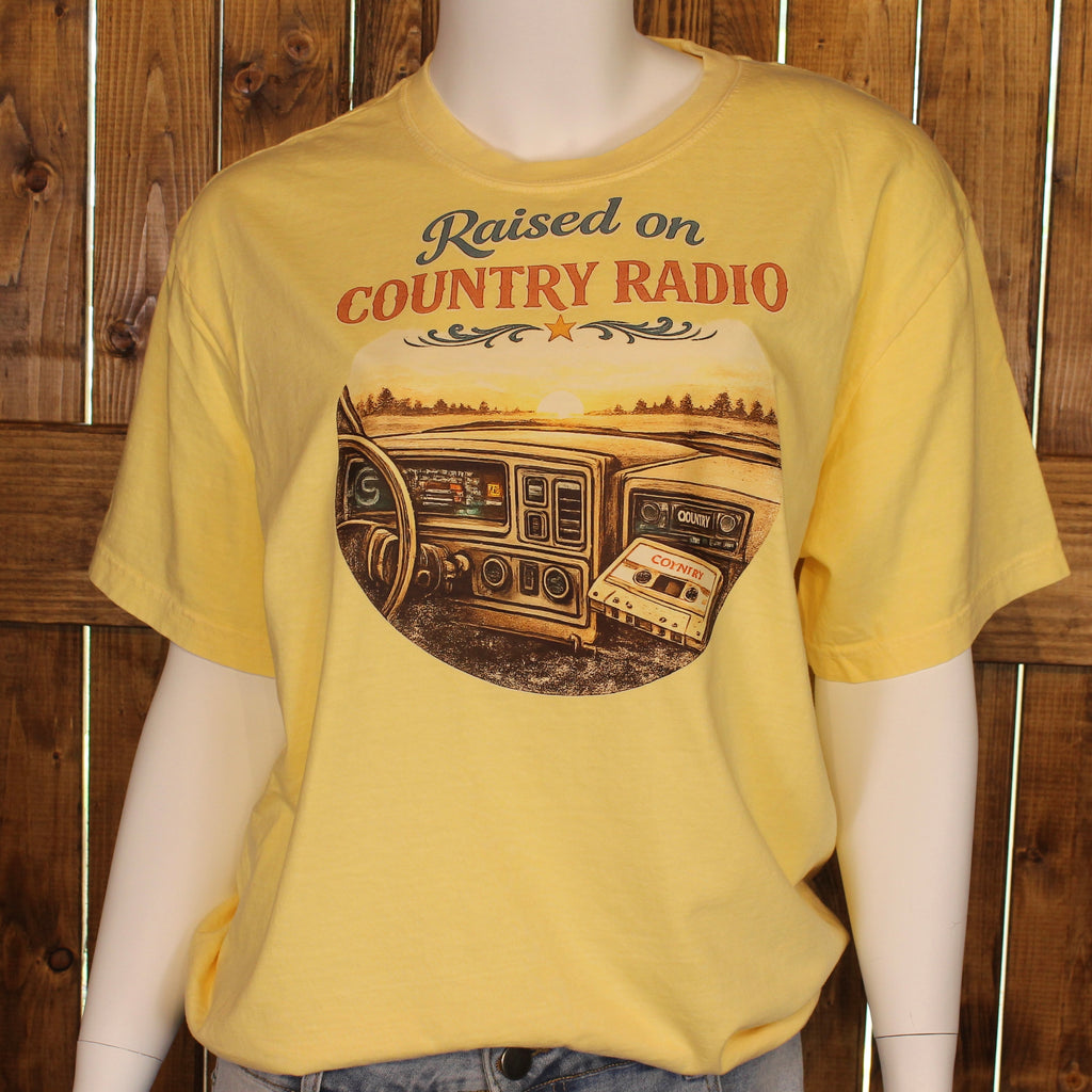 Raised On Country Radio Tee