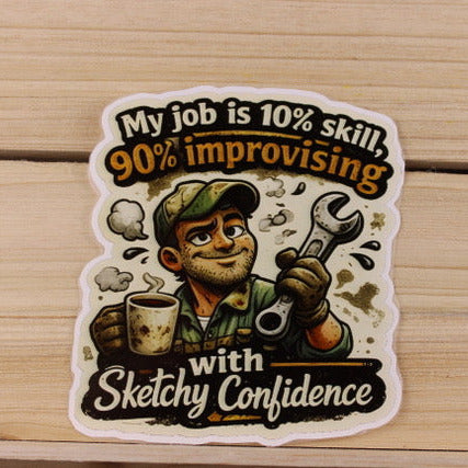 Blue Collar Humor Stickers