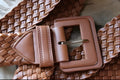 Braided Leather Belt