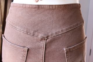 Coffee Flare Jeans