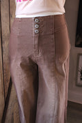Coffee Flare Jeans