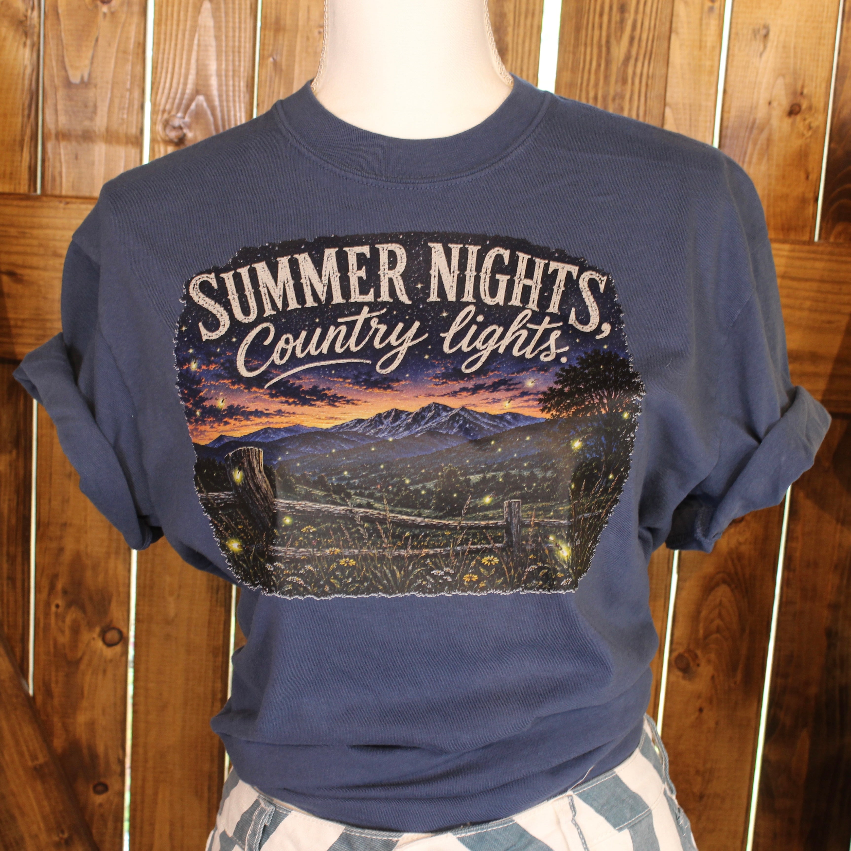 Summer Nights Country Lights Tee