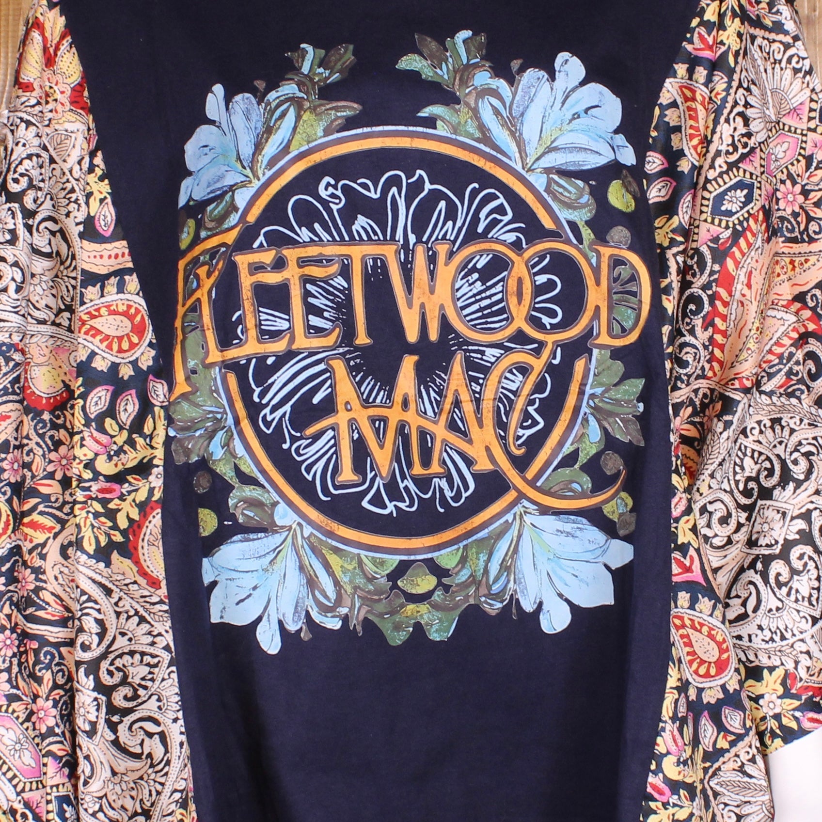 Fleetwood Mac Kantha Sleeve Top