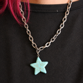 Turquoise Star Pendant Necklace