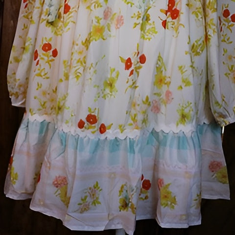 Easter Garden Patchwork Dress