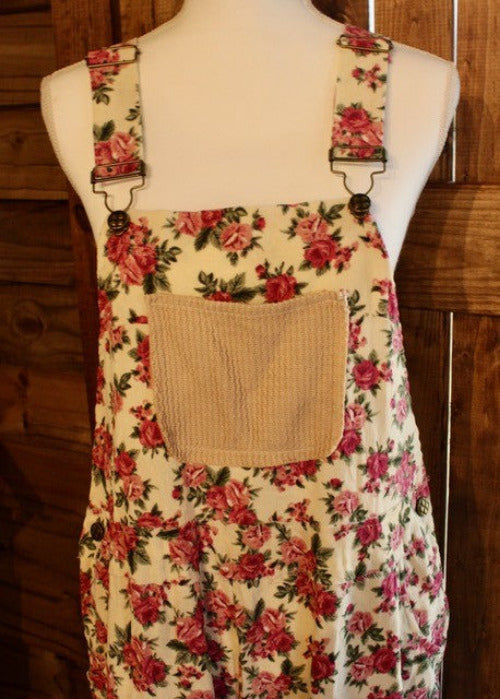 Patchwork Porch Overalls