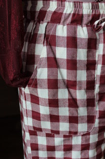 Gingham pants