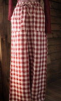 Gingham pants