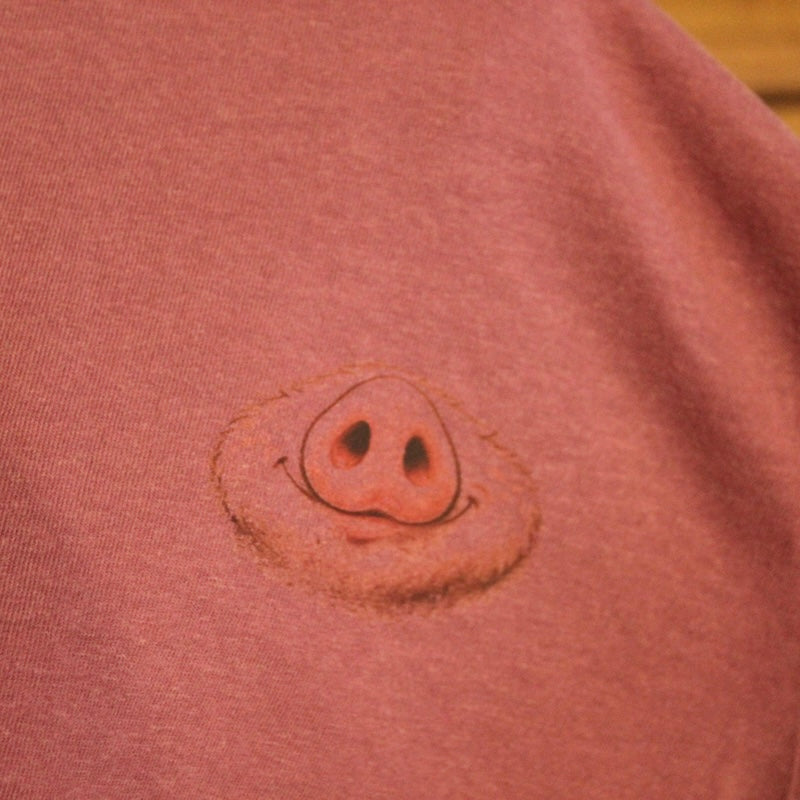 “Read My Face” – Pig Tee (Plum | Comfort Colors)