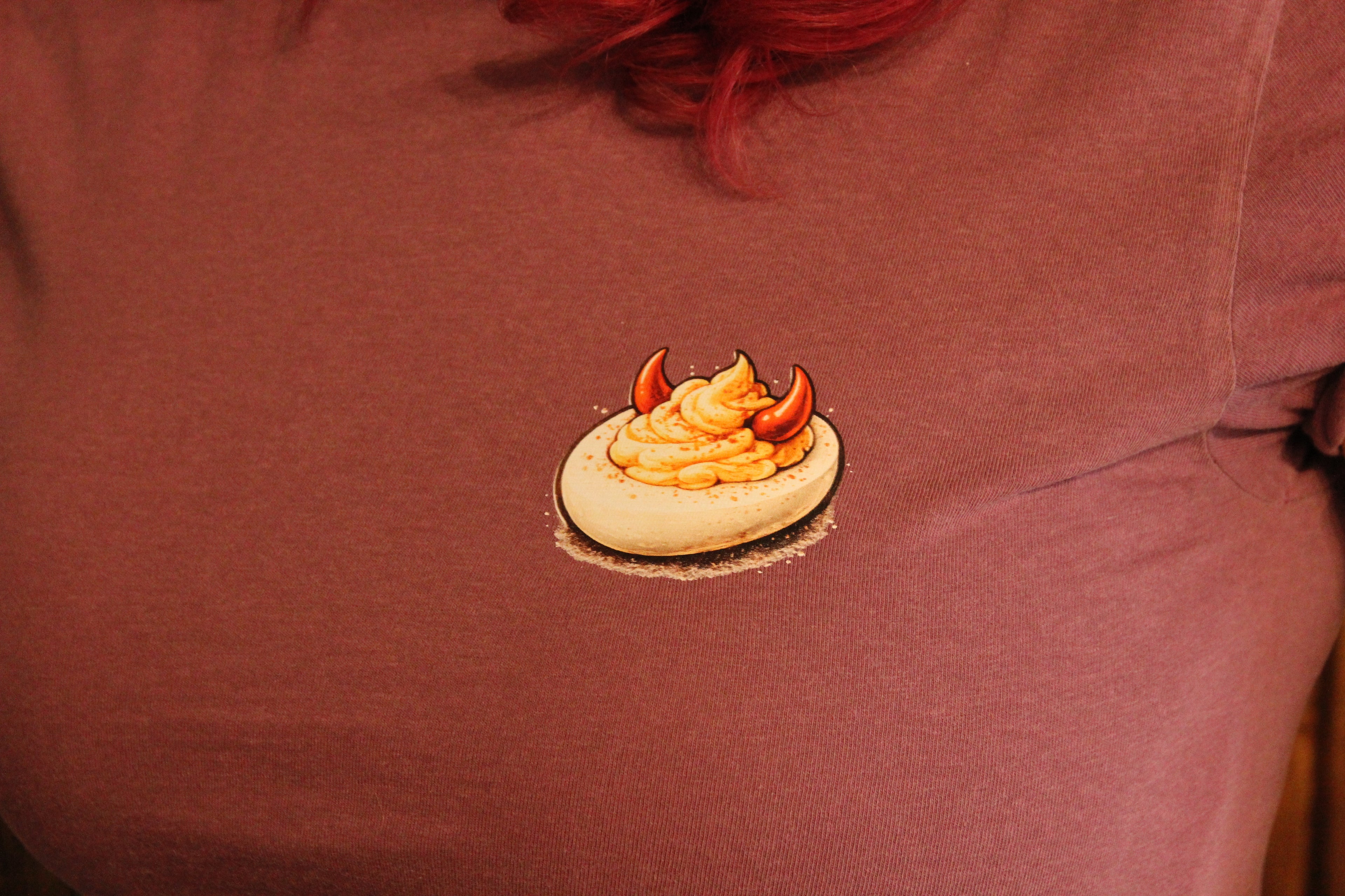 Wicked Chickens Lay Deviled Eggs Tee – Berry