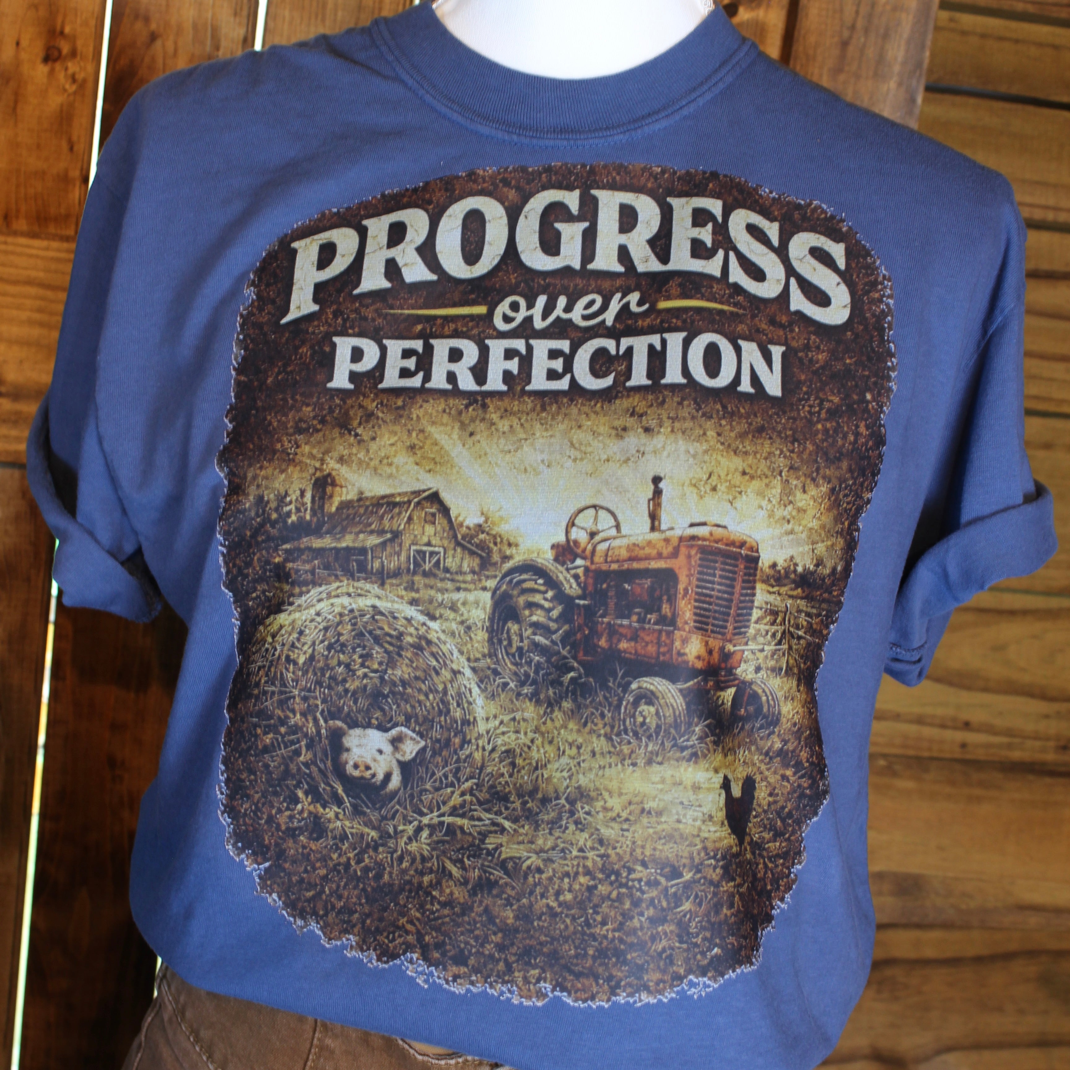 Progress Over Perfection Graphic Tee