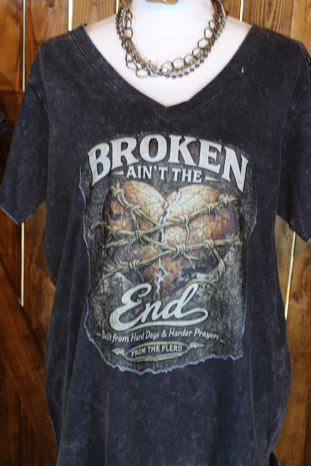 Broken Ain’t the End Graphic Tee
