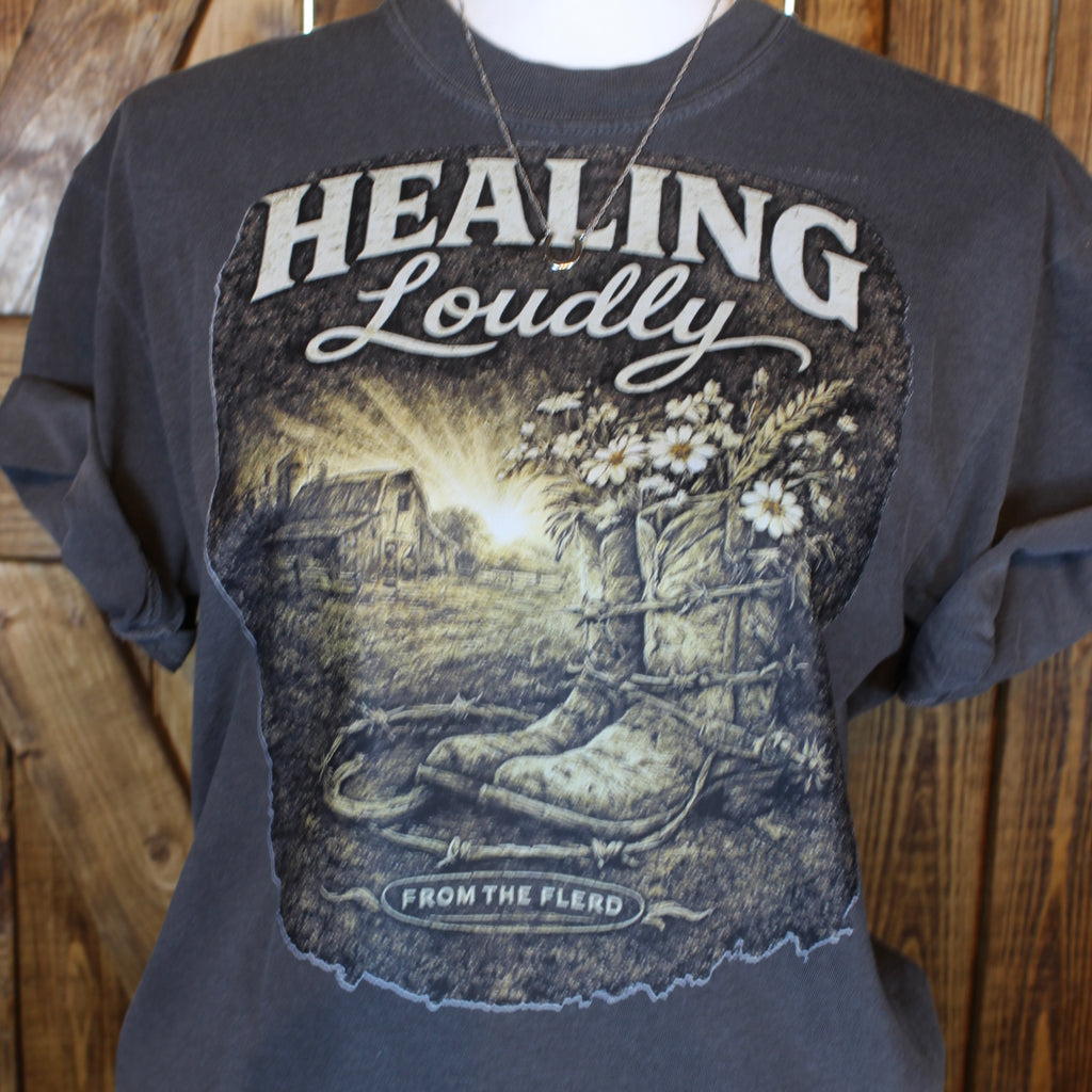 Healing Loudly Graphic Tee