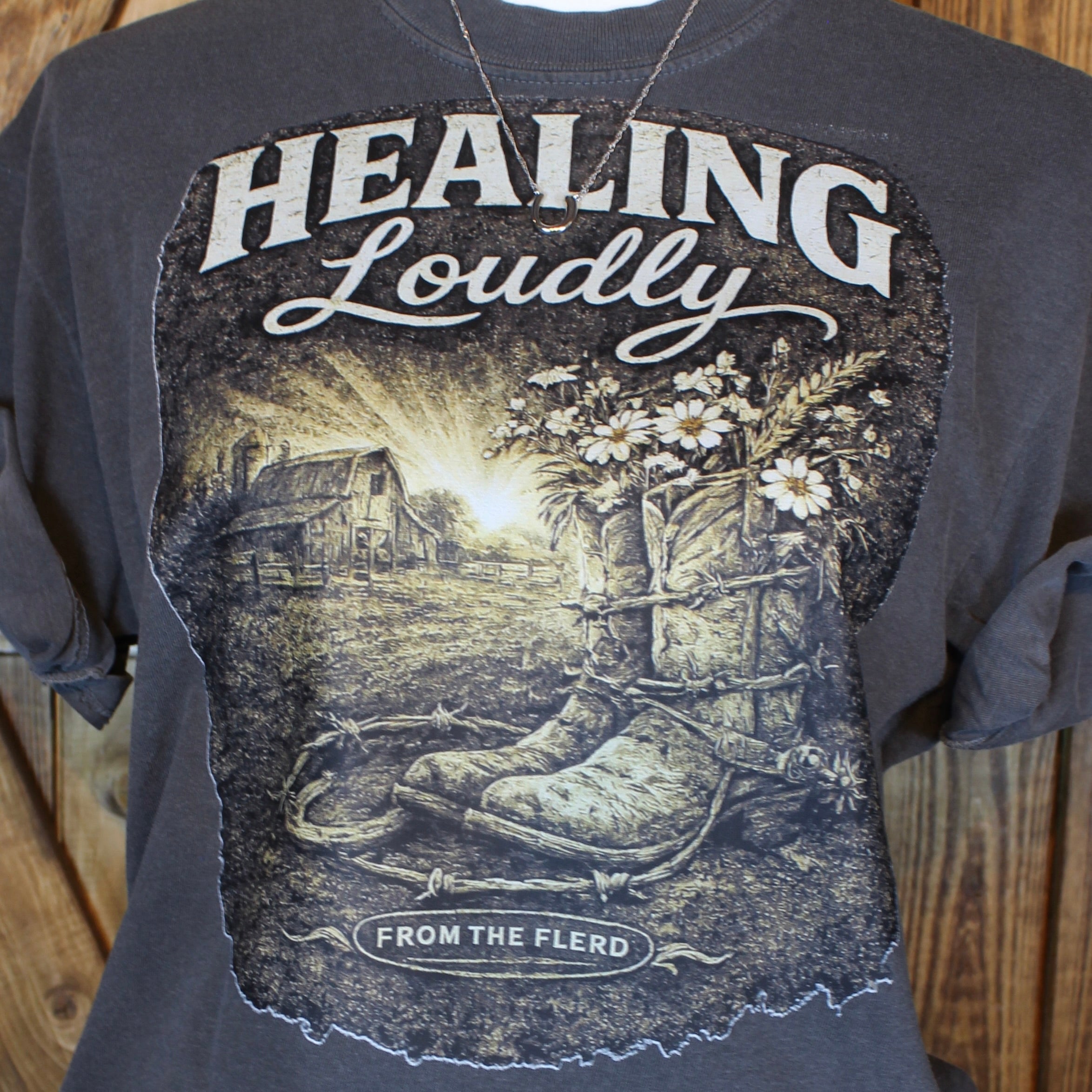 Healing Loudly Graphic Tee