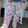 Pig Pajama Set – Women’s Cotton Farm Animal PJs