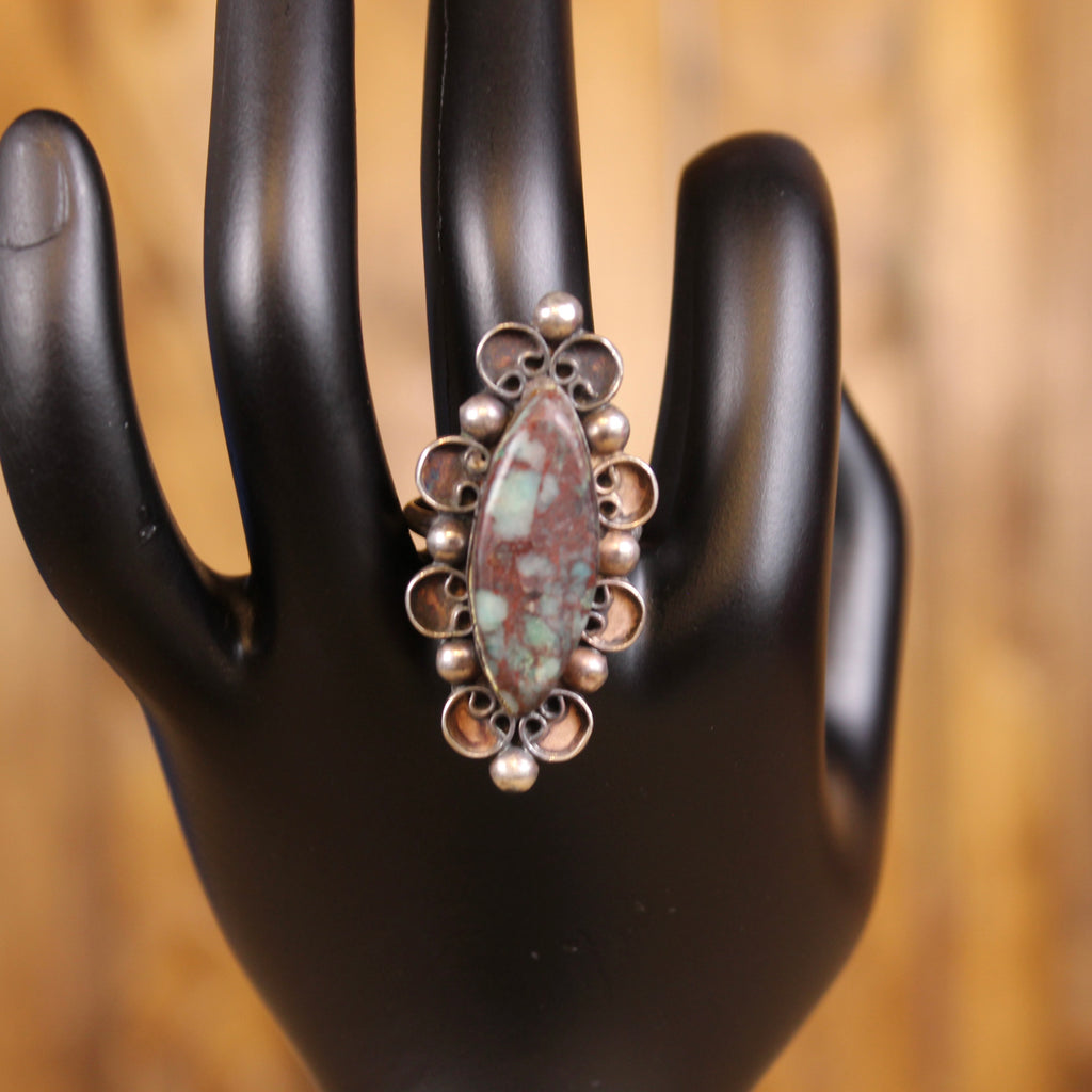 Sterling Silver Mexican Turquoise Ring