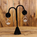 Handcrafted Southwestern Desert Scene Earrings | Sterling Silver