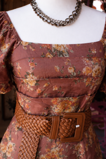 Rusty Floral Dress