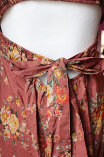 Rusty Floral Dress