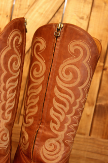 Chocolate Brown Cowboy Boots