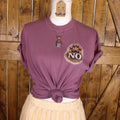 “Respectfully, No” – Cordi Tee (Plum | Comfort Colors)