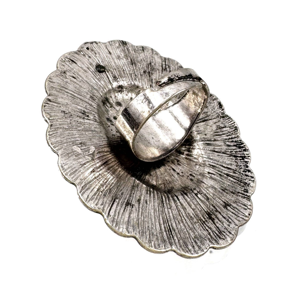 Western Concho Statement Ring