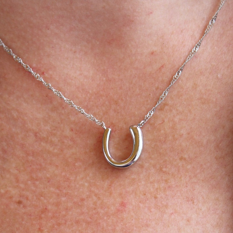 Lucky horseshoe necklace