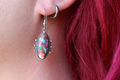 Sterling Sliver| Turquoise| Dangle Earrings