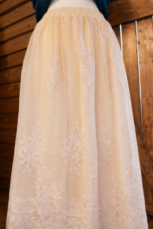 Barn Dance Skirt Oatmeal Cream